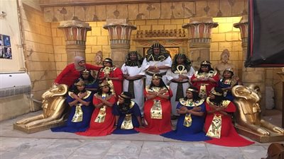 القرية الفرعونية تستقبل وفد من سفارة سريلانكا