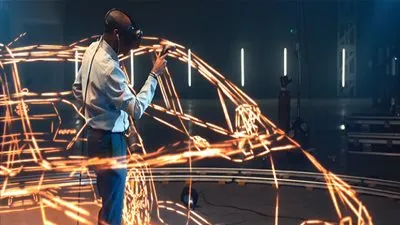 فنان بريطاني يرسم صورة مجسمة ثلاثية الابعاد لنيسان ميكرا (فيديو)