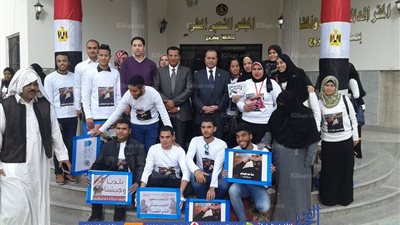 نائب رئيس جامعة الإسكندرية: الإرهاب خطر جسيم ومرض لعين يسري فى جسد الأمة (صور)