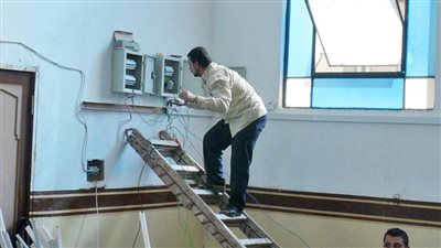 إحلال وتجديد مسرح مدرسة 