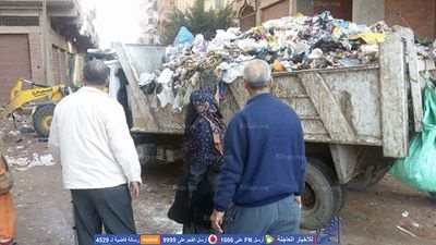 رفع 120 طن قمامة في الدقهلية  (صور)