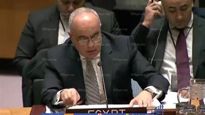 عاجل .. مندوب مصر فى مجلس الأمن: إمتناعنا عن التصويت لا يعنى موافقتنا على ممارسة الانتهاكات 