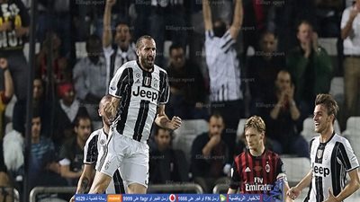 خاص - هدف يوفنتوس الأول في شباك ميلان بكأس السوبر الإيطالي من المدرجات