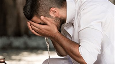  الوضوء لاسترخاء الأعصاب والعضلات وإزلة التوتر