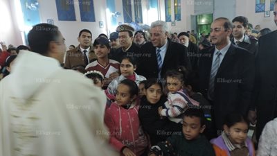 مدير أمن البحيرة يقدم التهنئة للأخوة الأقباط بعيد الميلاد المجيد (صور)