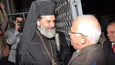 محافظ بورسعيد يزور عدد من الكنائس ويقدم التهنئة للمسيحين بمناسبة عيد الميلاد المجيد (صور)