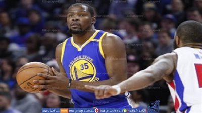 دورانت يقود جولدن ستيت للفوز على بيستونز في دوري السلة الأمريكي