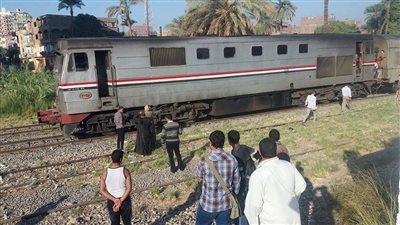 عاجل.. انفصال 3 عربات من قطار بسوهاج دون خسائر بشرية