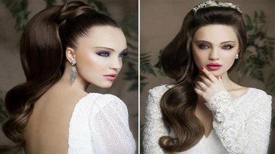 تسريحات بسيطة وأنيقة للشعر الطويل لعروس 2016 لطلّة كالأميرات (صور)
