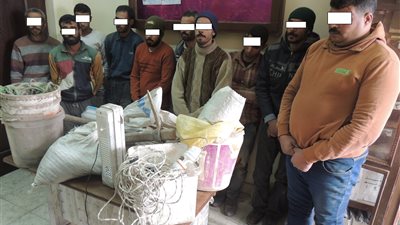 ضبط 10 أشخاص أثناء التنقيب عن الآثار بعقار في الجمالية