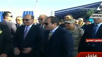 عاجل.. السيسي يشهد افتتاح كوبري النصر العائم
