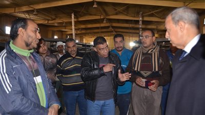 إزالة 264 مخالفة إشغال طريق بشمال قنا