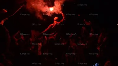 احتفالات جماهير الأهلي بكورنيش السويس عقب الفوز على الزمالك في القمة (صور)