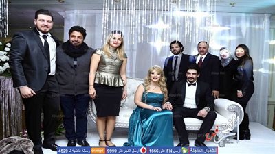 حميد الشاعري فى حفل خطوبة شقيقة محمد قماح (صور)