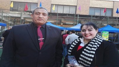 هند عاكف ومحمد وهب الله يشاركان في ملتقي التوظيف للشباب (صور)