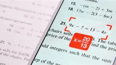 تطبيق يحل المعادلات الرياضية بمجرد تصويرها بالهاتف 