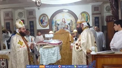 توافد الآلاف على كنائس الدقهلية للاحتفال بعيد الميلاد المجيد (فيدو وصور)