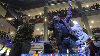 المدفعجية تشعل حفل رأس السنه بالتجمع الخامس (صور)