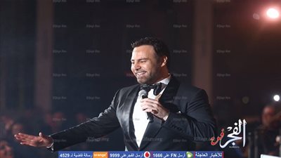 عاصي الحلاني يشعل حفل رأس السنة في بيروت (صور)