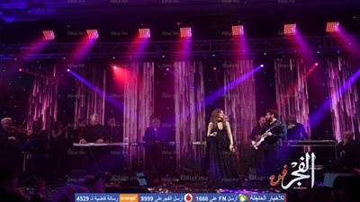 نانسي عجرم تحيي حفل رأس السنة في أبو ظبي (صور)