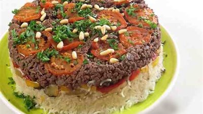  طريقة عمل مقلوبة باللحمة المفرومة