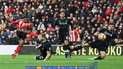 ديفو يدرك التعادل سريعا لسندرلاند في شباك ليفربول (فيديو)