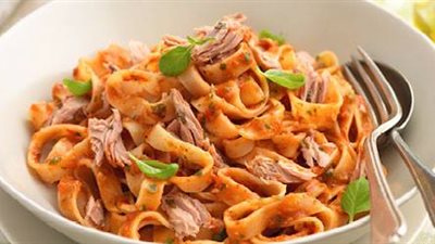  طريقة عمل المكرونة بالتونة