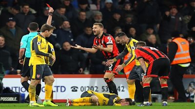  التعادل الدراماتيكي يحسم موقعة آرسنال وبورنموث  في مباراة الـ 6 أهداف (فيديو)