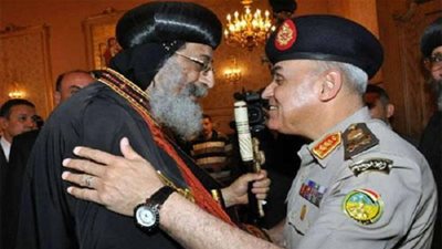 البابا تواضروس يستقبل قيادات القوات المسلحة للتهنئة بعيد الميلاد (فيديو)