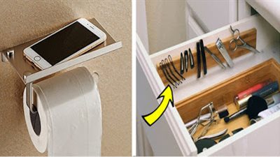 لاستغلال المساحات في حمامك حتى وإن كان صغيراً اليكِ هذه الأفكار العبقرية (صور)!