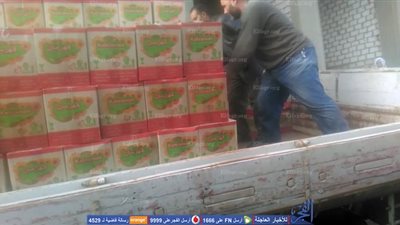 ضبط تاجر تمويني بحوزته 9240 زجاجة زيت قبل تهريبهم للسوق السوداء بالبحيرة (صور)