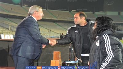 صور زيارة وزير الرياضة لمران المنتخب في حضور أبو ريدة ومحمود  طاهر بكاميرا الفجر الرياضي   