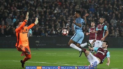 مدافع وست هام يهدي مانشستر سيتي الهدف الثاني (فيديو)