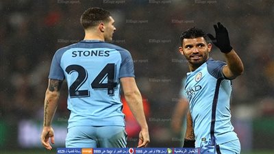 أجويرو يضرب شباك وست هام بالهدف الرابع  (فيديو)