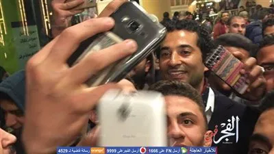 حضور عمرو سعد عرض فيلم 