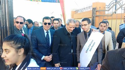 وزير التربية والتعليم يفتتح مدرسة أسيوط الثانوية للمتفوقين (فيديو وصور)