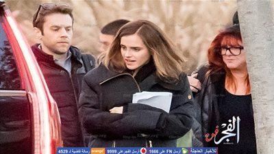 ايما واتسون تعيد تصوير مشاهد بفيلم The Circle (صور)