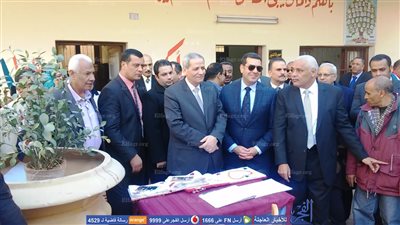 وزير التعليم يضع حجر أساس مدرسة ويفتتح آخري بتكلفة 20 مليون جنيه في أسيوط (فيديو وصور)