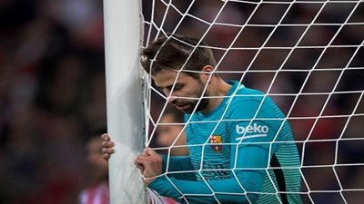 مدافع برشلونة يشتبك مع رئيس الليجا بملعب فياريال