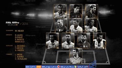 جوائز فيفا The Best.. لاعبو ريال مدريد يسيطرون على تشكيلة العام