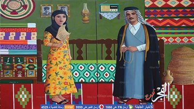 التشكيلية العراقية المغتربة، نادية آوسي .. تنقل الحنين للتراث إلى اللوحة (صور)