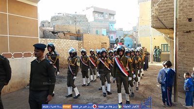 جنازة عسكرية لشهيد تفجير العريش.. والآلاف من أهالي 