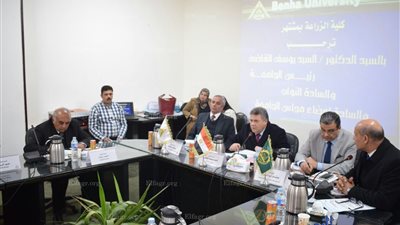 مجلس جامعة بنها يبحث مشكلات صندوق التكافل بالجامعة (صور)