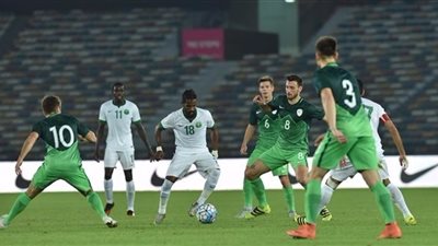 السعودية يتعادل مع سلوفينيا وديا