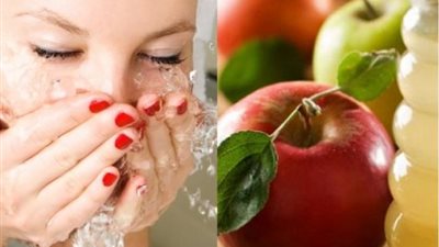 أهم فوائد خل التفاح بالنسبة للوجه الدهني