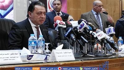وزير الصحة: لدينا مستلزمات طبية تكفينا لمدة 14 شهرا 