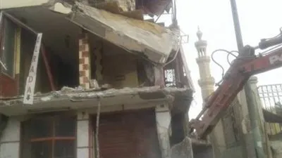 حملة مكبرة بالسيدة زينب لإزالة المباني المخالفة ورفع الإشغالات