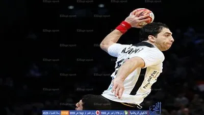 أحمد الأحمر رجل مباراة مصر وقطر بكأس العالم لليد