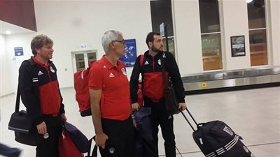 صور وصول بعثة المنتخب الوطني إلى الجابون بكاميرا الفجر الرياضي