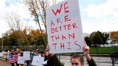 إطلاق أسبوع من الاحتجاجات المناهضة لترامب في واشنطن